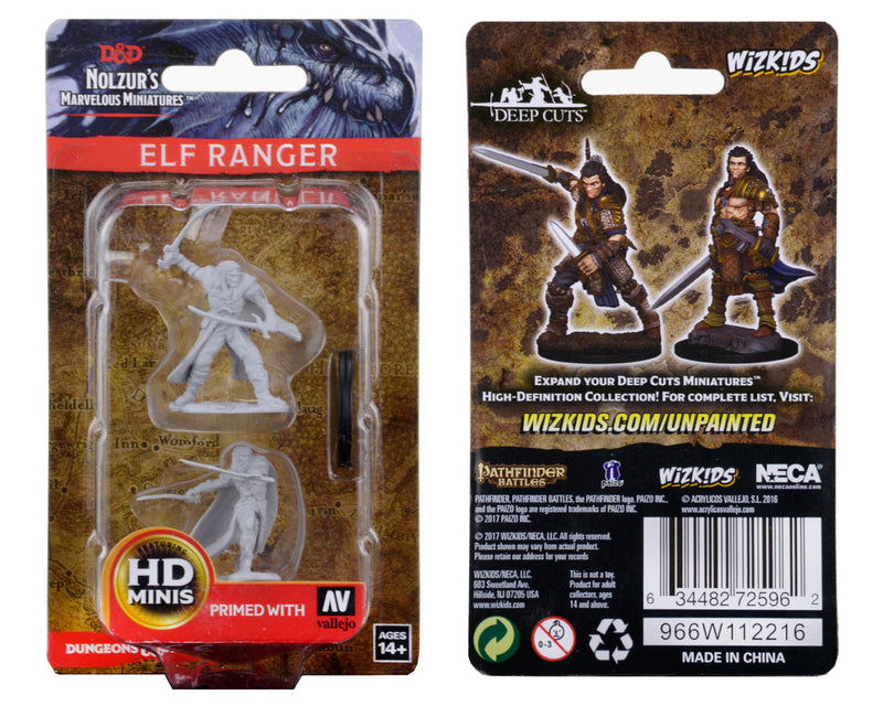 Pathfinder Deep Cuts Unpainted Miniatures: W01 Human Male Fighter from WizKids image 5