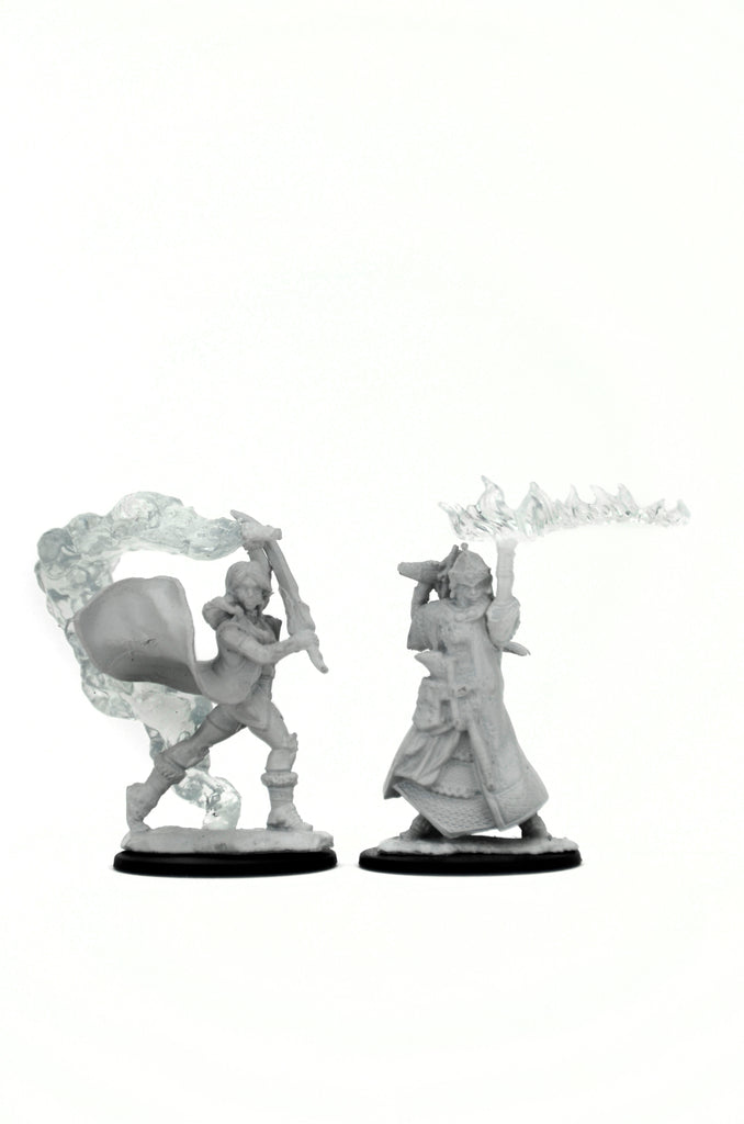 Pathfinder Deep Cuts Unpainted Miniatures: W01 Human Female Cleric from WizKids image 7