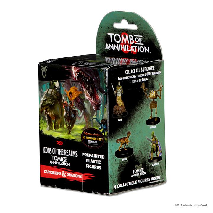 Dungeons & Dragons: Icons of the Realms Set 07 Tomb of Annihilation Booster Brick (8) from WizKids image 7