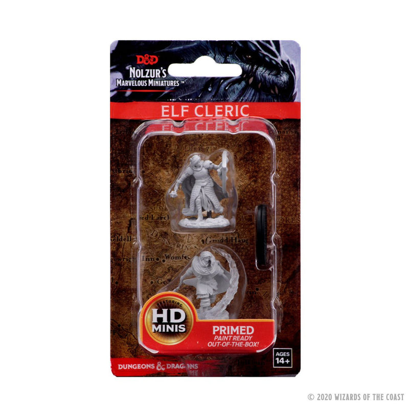 Dungeons & Dragons Nolzur's Marvelous Unpainted Miniatures: W05 Elf Male Cleric from WizKids image 4