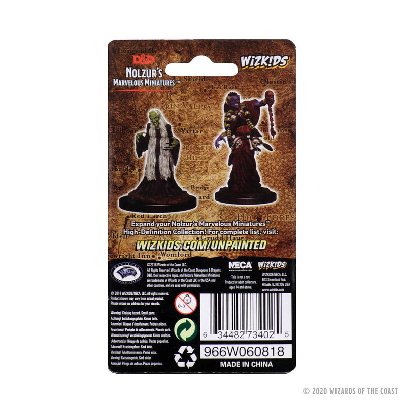 Dungeons & Dragons Nolzur's Marvelous Unpainted Miniatures: W06 Green Hag & Night Hag from WizKids image 5