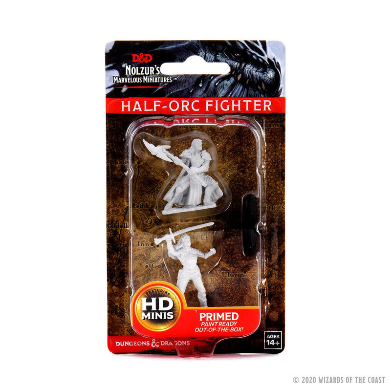 Dungeons & Dragons Nolzur's Marvelous Unpainted Miniatures: W07 Half-Orc Female Fighter from WizKids image 5