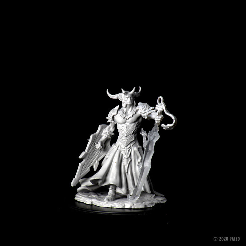Pathfinder Deep Cuts Unpainted Miniatures: W12.5 Genie Efreeti (Replaces WZK 73723) from WizKids image 3
