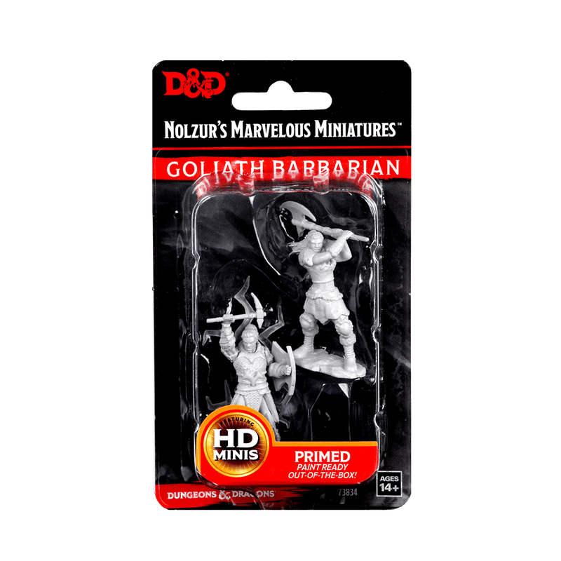 Dungeons & Dragons Nolzur's Marvelous Unpainted Miniatures: W10 Female Goliath Barbarian from WizKids image 5