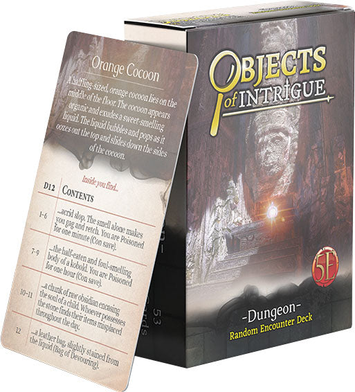 Game Masters Toolbox: Objects of Intrigue - Dungeons