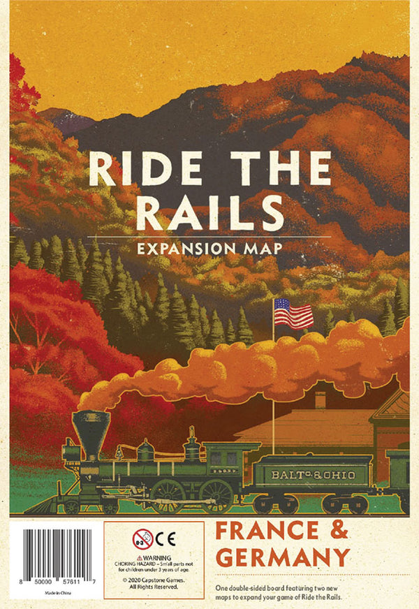 Iron Rail: 2 - Ride the Rails - France & Germany Map Expansion