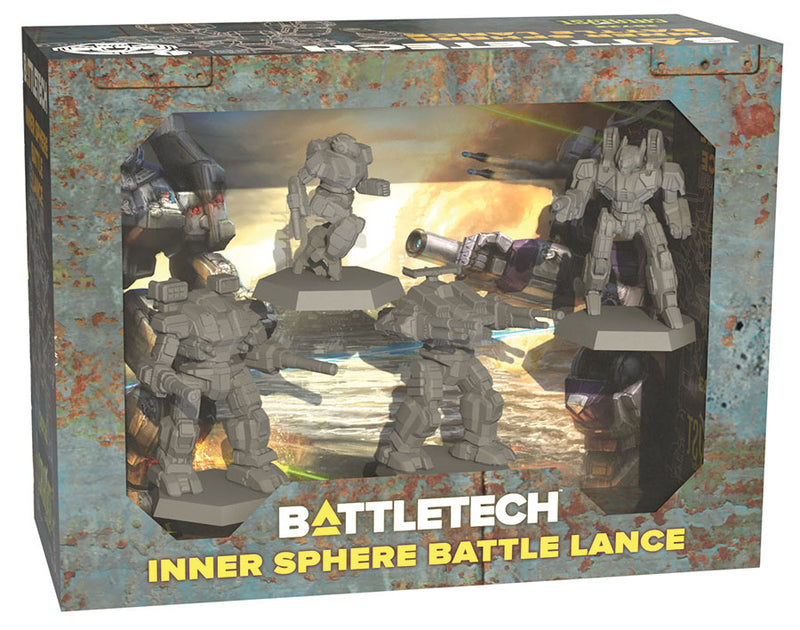 BattleTech: Miniature Force Pack - Inner Sphere Battle Lance by Catalyst Game Labs | Watchtower