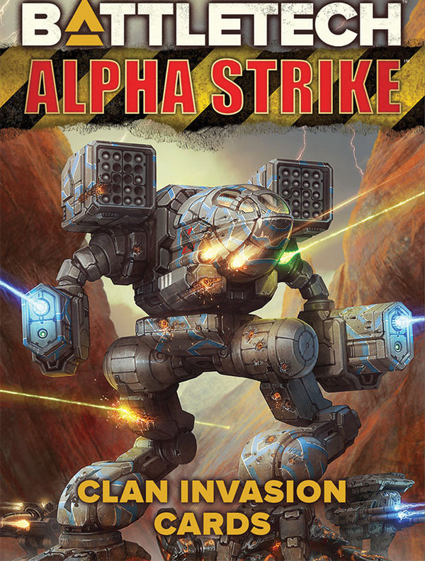BattleTech: Alpha Strike Game Aids - Clan Invasion Cards by Catalyst Game Labs | Watchtower