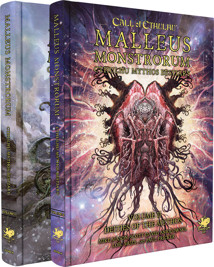 Call of Cthulhu: Malleus Monstrorum Cthulhu Mythos Bestiary Two Volume Slipcase Set by Chaosium | Watchtower.shop