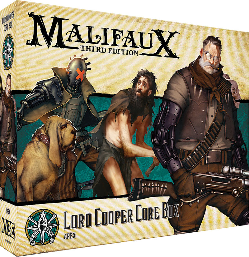 Malifaux: Explorers Society Lord Cooper Core Box