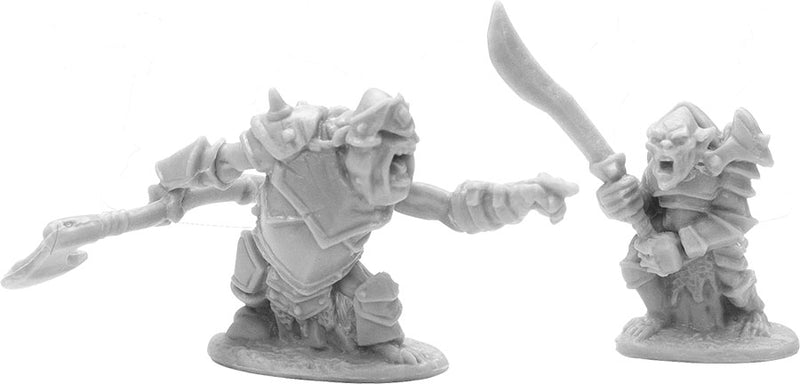 Dark Heaven: Bones Classic - Armored Goblin Leaders (2)
