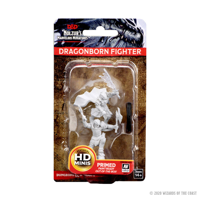 Dungeons & Dragons Nolzur's Marvelous Unpainted Miniatures: W04 Dragonborn Female Fighter from WizKids image 4