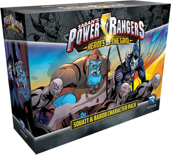 Power Rangers - Heroes of the Grid: Squatt & Baboo Character Pack