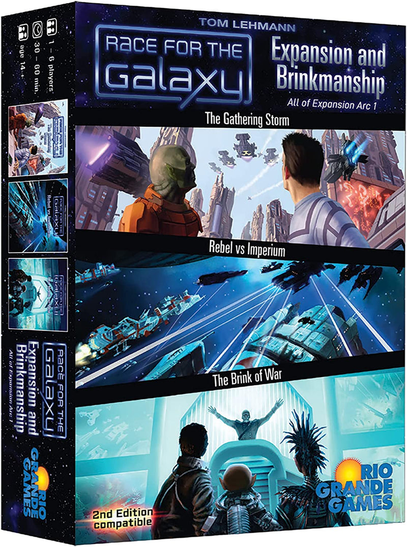 Race for the Galaxy: Expansion and Brinkmanship Arc 1 by Rio Grande Games | Watchtower