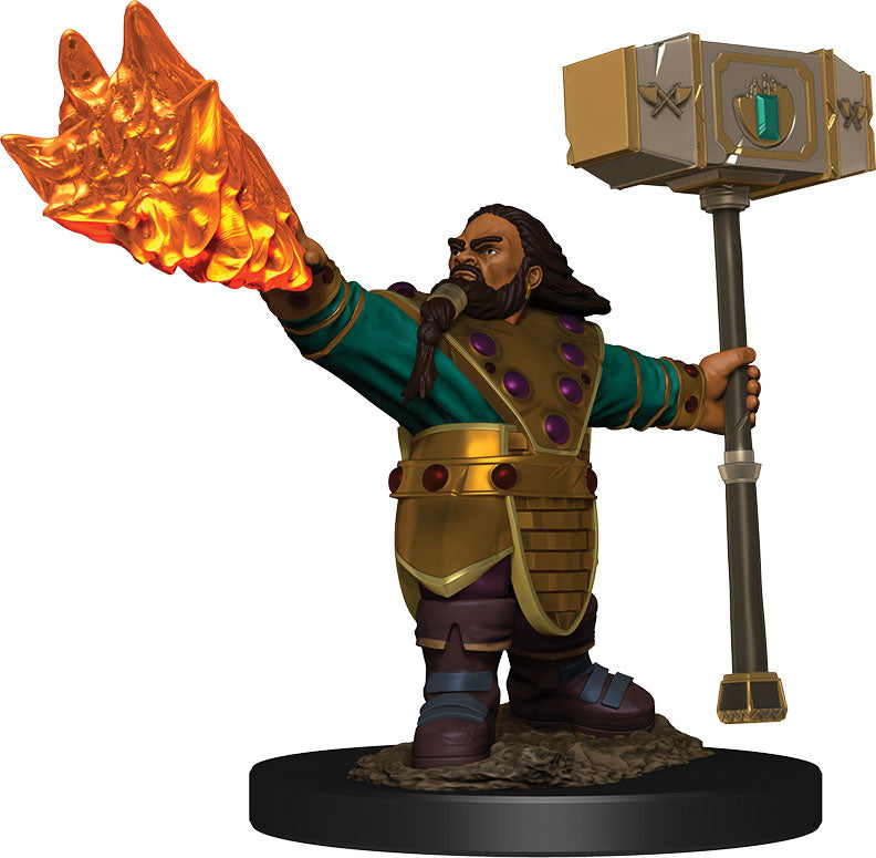 Dungeons & Dragons: Icons of the Realms Premium Figures W06 Dwarf Cleric Male