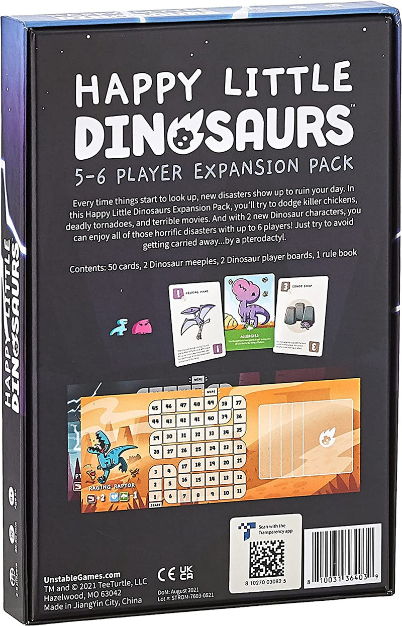 Happy Little Dinosaurs: 5-6 Player Expansion by TeeTurtle | Watchtower
