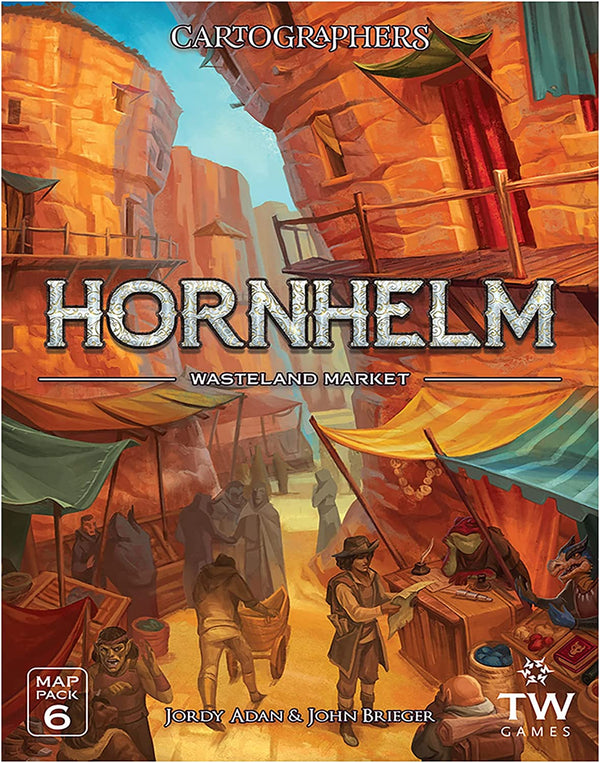 Cartographers: Heroes - Map Pack 6 - Hornhelm Market by Thunderworks Games | Watchtower