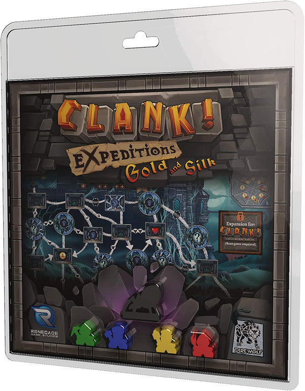 Clank!: Expeditions - Gold and Silk Expansion by Dire Wolf | Watchtower