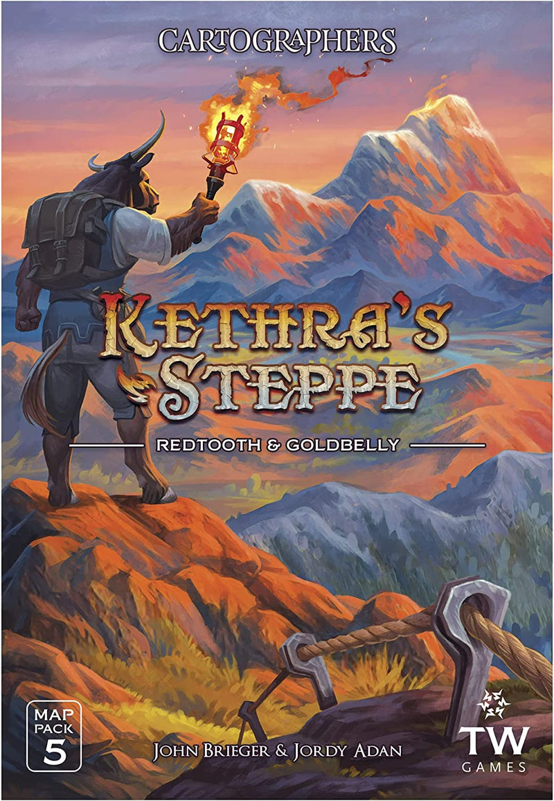 Cartographers: Heroes - Map Pack 5 - Kethra's Steppe by Thunderworks Games | Watchtower