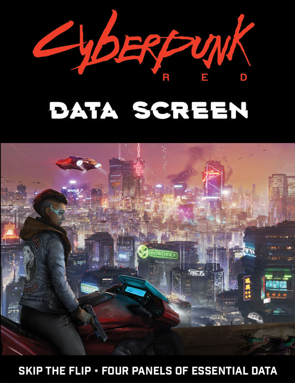 Cyberpunk RED: Data Screen
