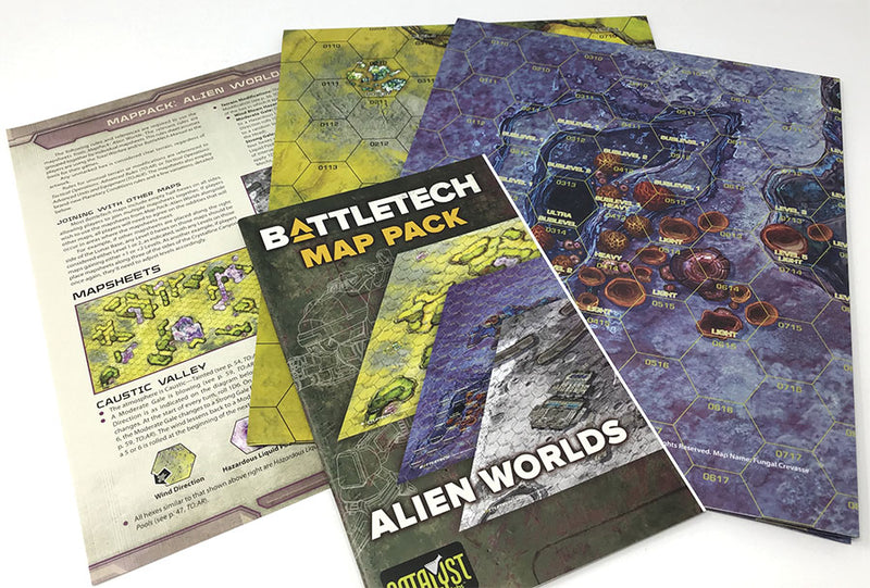 BattleTech: Map Pack - Alien Worlds by Catalyst Game Labs | Watchtower