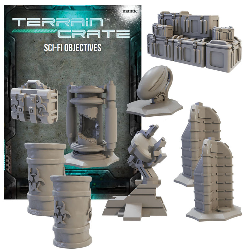TerrainCrate: Sci-fi Objectives