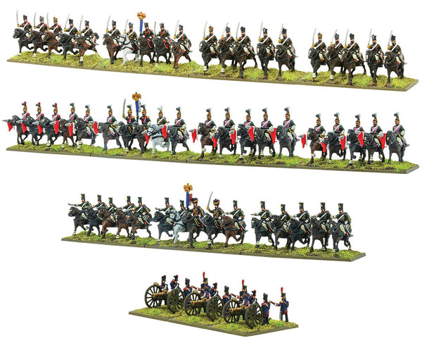 Black Powder: Epic Battles - Waterloo French Light Cavalry Brigade