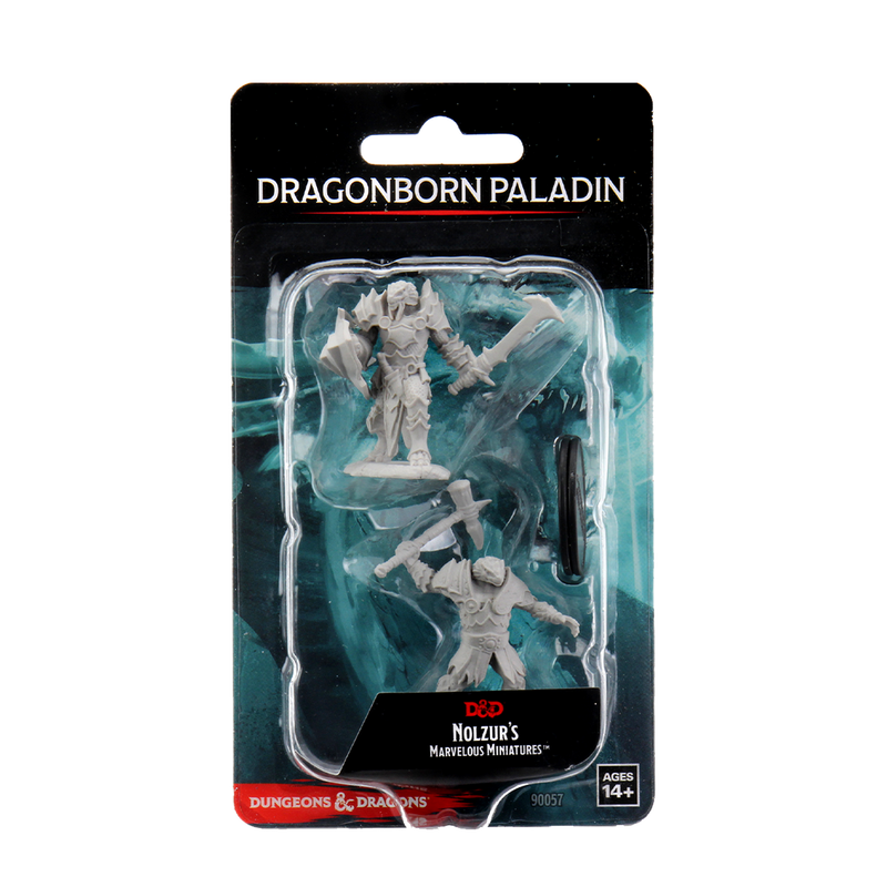 Dungeons & Dragons Nolzur's Marvelous Unpainted Miniatures: W12 Male Dragonborn Paladin from WizKids image 4