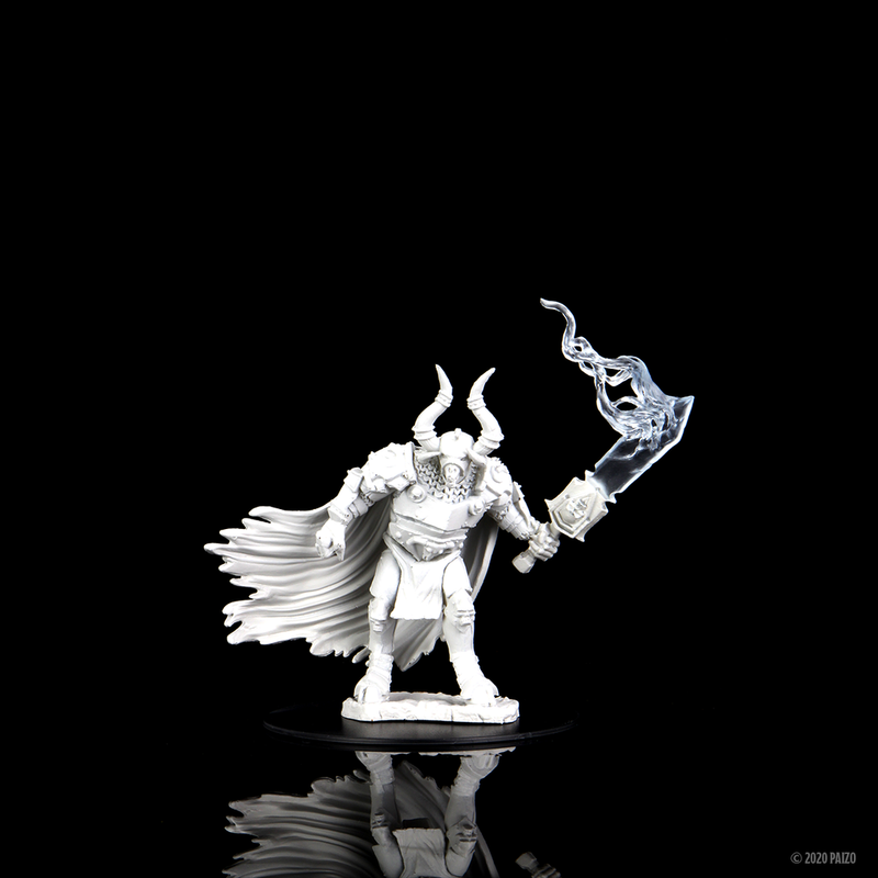Pathfinder Deep Cuts Unpainted Miniatures: W12 Minotaur Labyrinth Guardian from WizKids image 7