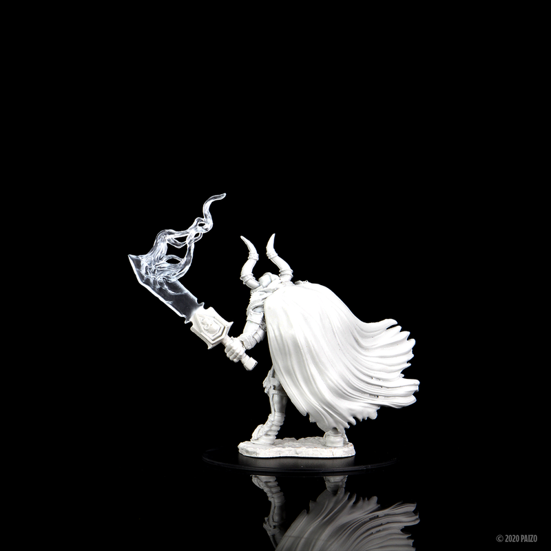 Pathfinder Deep Cuts Unpainted Miniatures: W12 Minotaur Labyrinth Guardian from WizKids image 8
