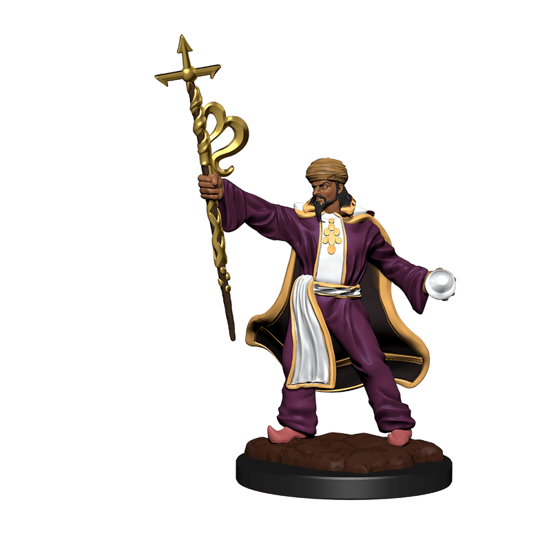 Dungeons & Dragons Nolzur's Marvelous Unpainted Miniatures: W13 Human Wizard Male from WizKids image 12