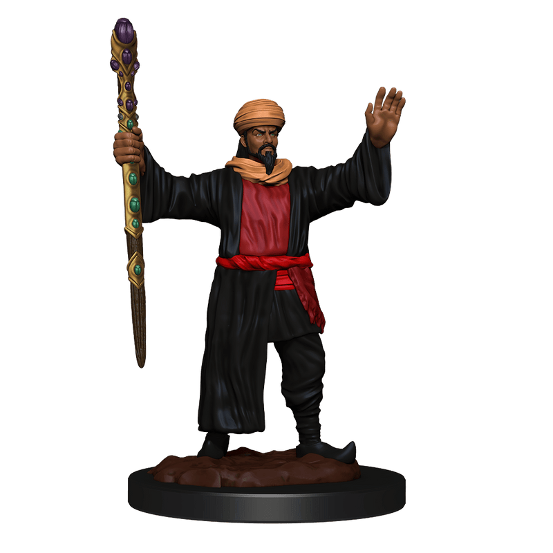 Dungeons & Dragons Nolzur's Marvelous Unpainted Miniatures: W13 Human Wizard Male from WizKids image 10