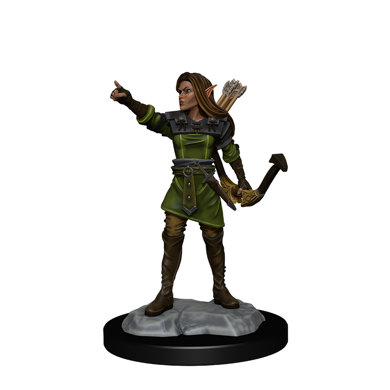 Dungeons & Dragons Nolzur's Marvelous Unpainted Miniatures: W13 Elf Ranger Female from WizKids image 6