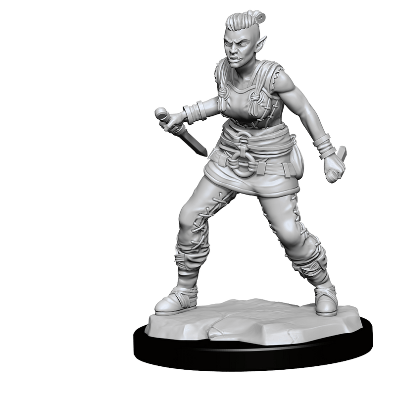 Dungeons & Dragons Nolzur's Marvelous Unpainted Miniatures: W13 Orc Barbarian Female from WizKids image 11