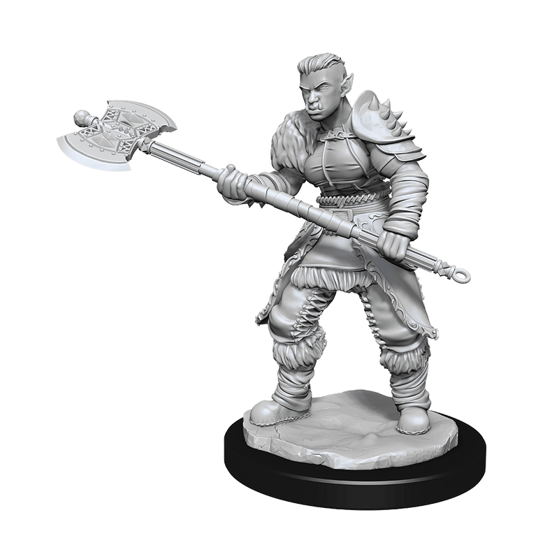 Dungeons & Dragons Nolzur's Marvelous Unpainted Miniatures: W13 Orc Barbarian Female from WizKids image 9