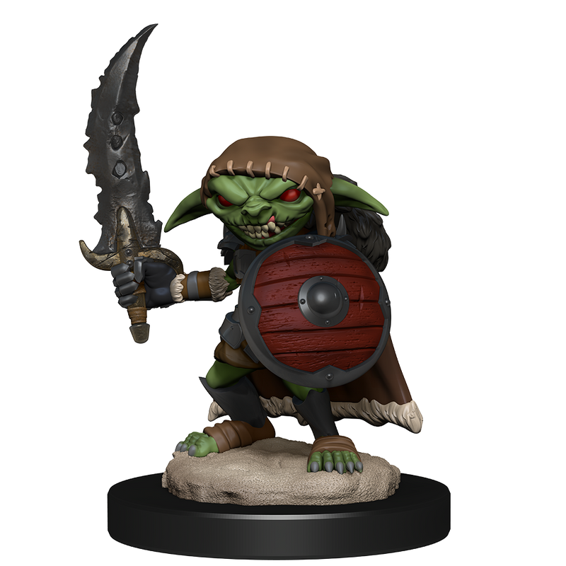 Pathfinder Deep Cuts Unpainted Miniatures: W13 Goblin Fighter Male from WizKids image 6