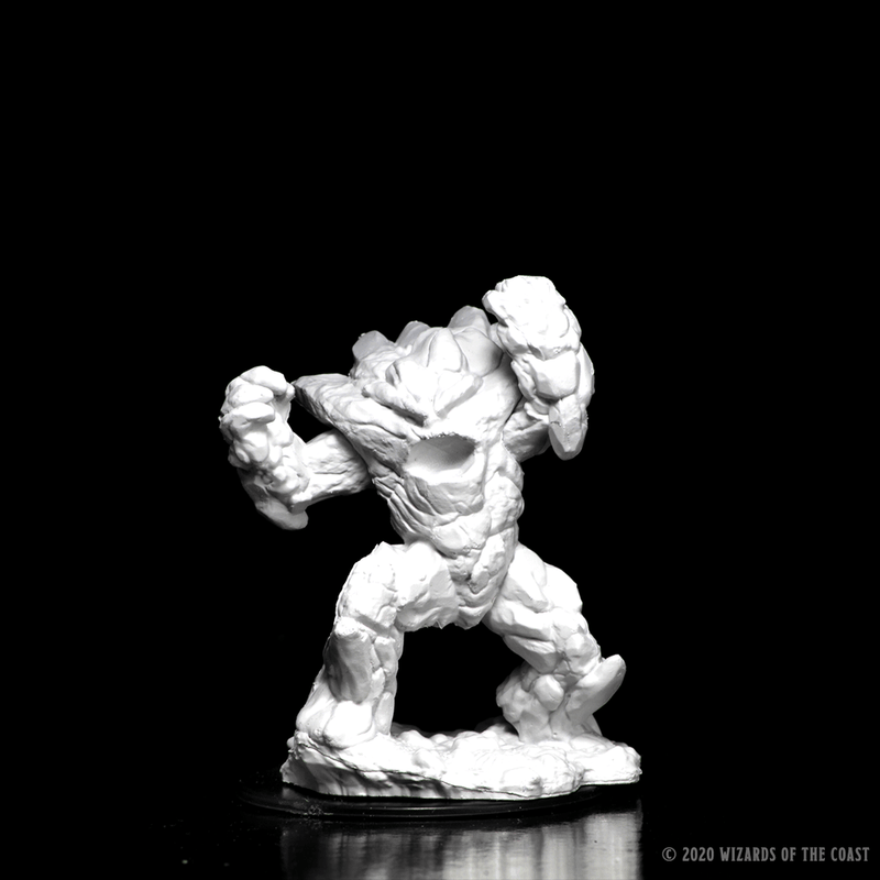 Dungeons & Dragons Nolzur's Marvelous Unpainted Miniatures: W12.5 Earth Elemental (Replaces WZK 73848) from WizKids image 6