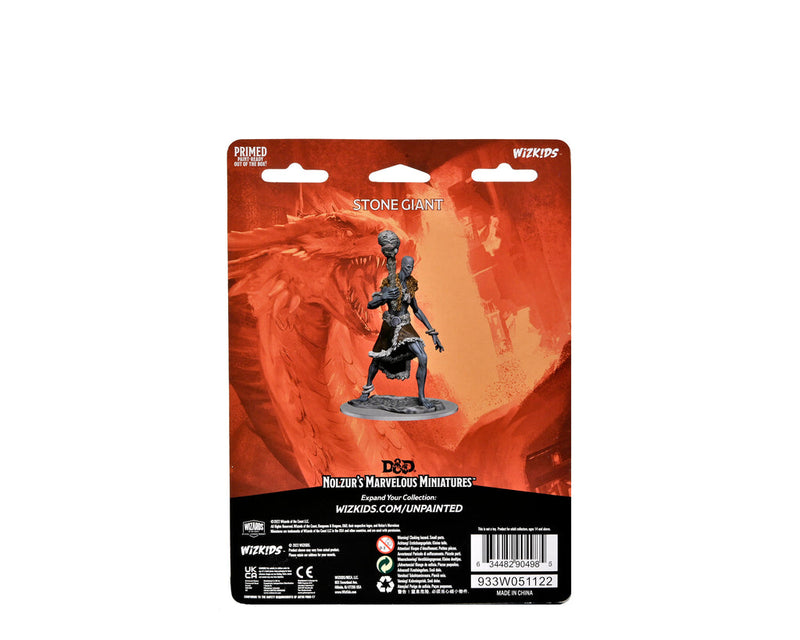 Dungeons & Dragons Nolzur's Marvelous Unpainted Miniatures: W19 Stone Giant from WizKids image 8