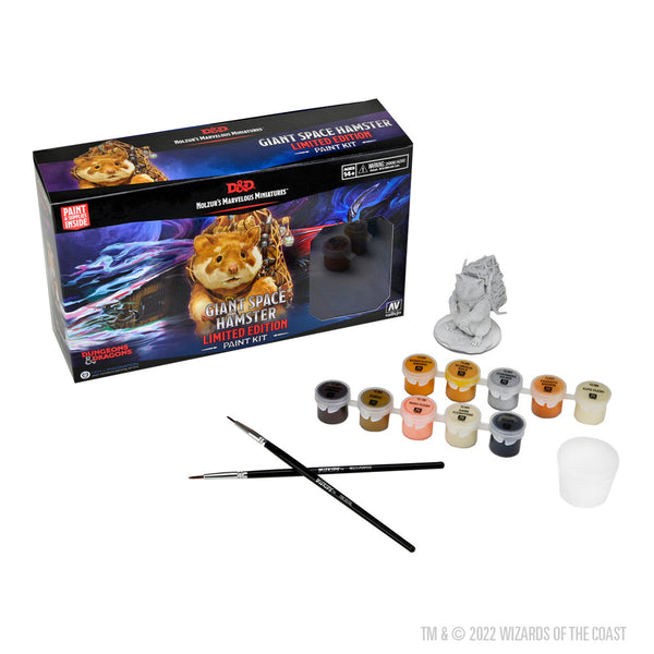 Dungeons & Dragons Nolzur's Marvelous Unpainted Miniatures: Paint Kit Limited Edition - Giant Space Hamster from WizKids image 9
