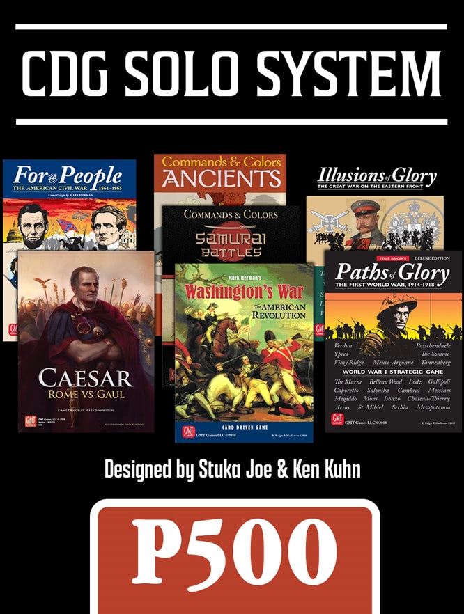 CDG Solo System by GMT Games | Watchtower