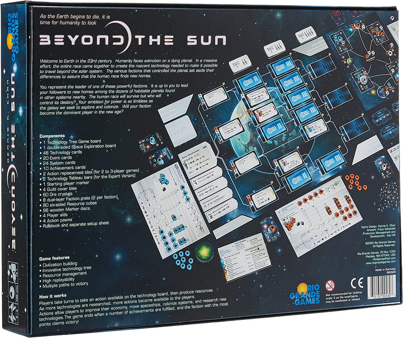 Beyond the Sun by Rio Grande Games | Watchtower