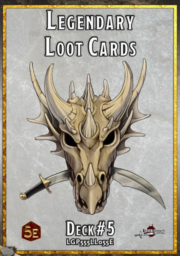 Legendary Loot Cards #5 (5E)