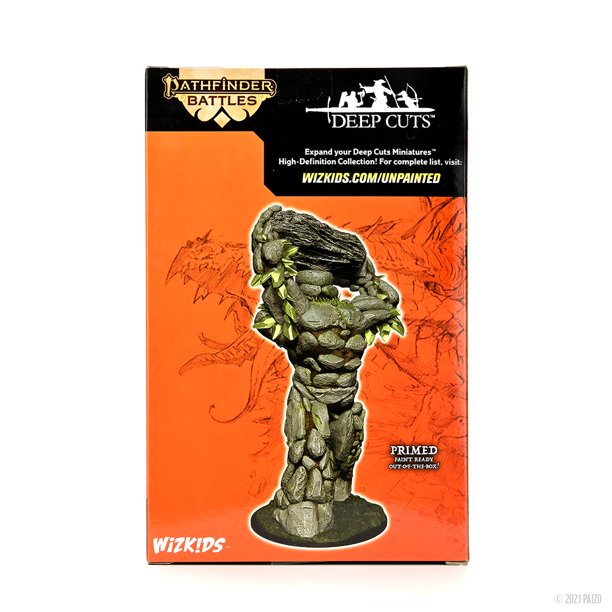Pathfinder Deep Cuts Unpainted Miniatures: W14 Earth Elemental Lord from WizKids image 6