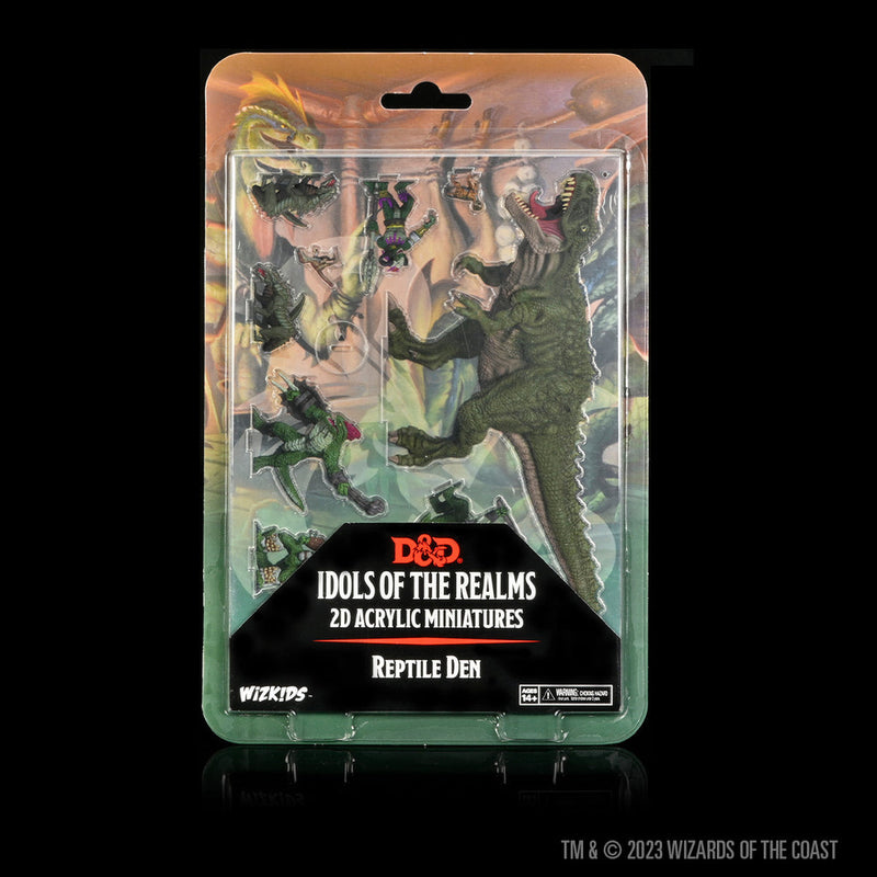 Dungeons & Dragons: Idols of the Realms 2D Scales & Tails - Reptile Den from WizKids image 4