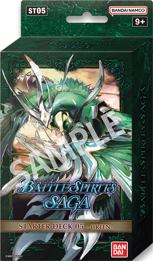 Battle Spirits Saga TCG: Starter Deck - Verdant Wings Display (6) (ST05)