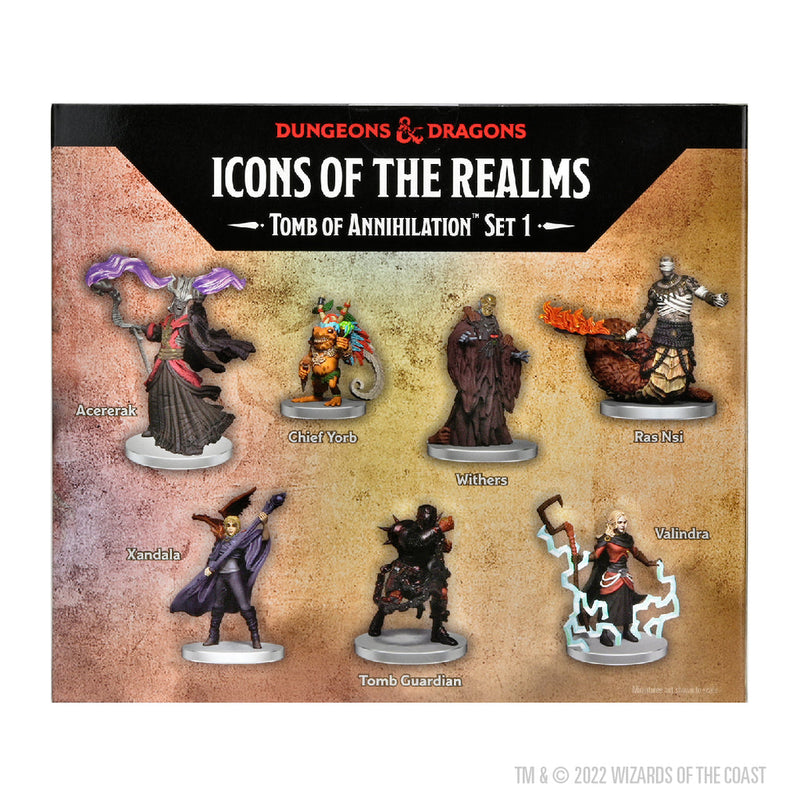 Dungeons & Dragons: Icons of the Realms Tomb of Annihilation Box 1 from WizKids image 11