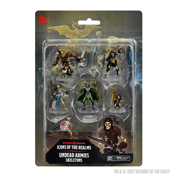 Dungeons & Dragons: Icons of the Realms Undead Armies - Skeletons from WizKids image 7