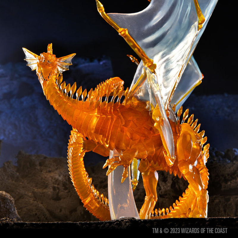 Dungeons & Dragons: Icons of the Realms Adult Topaz Dragon from WizKids image 29