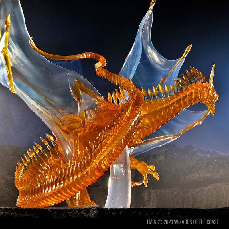 Dungeons & Dragons: Icons of the Realms Adult Topaz Dragon from WizKids image 31