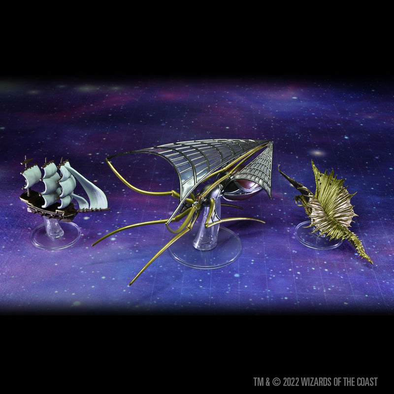 Dungeons & Dragons: Icons of the Realms Ship Scale Wildspace Ambush from WizKids image 10